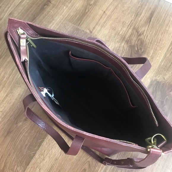 🔴 SOLD 🔴 Madewell The Zip-Top Transport Carryall - Picture 9 of 16